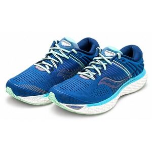 Saucony Triumph 17 Running Shoes Womens 10.5 Blue Teal gym activewear S10546-25